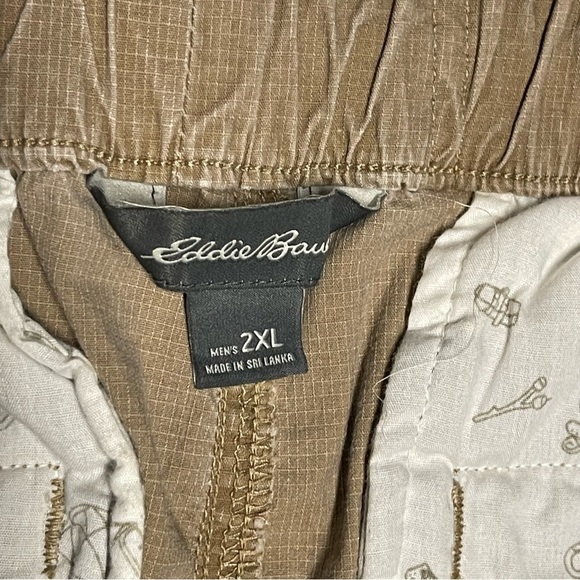 Eddie Bauer Men's Regular Fit Top Out Ripstop Tan Hiking Pants Size 2XL Outdoors - Picture 5 of 8